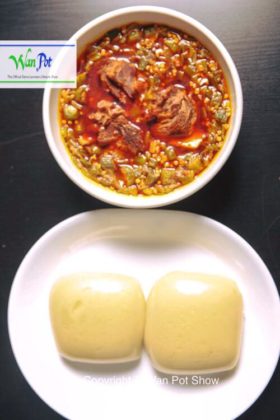 Fufu And Okra Soup The Sierra Leone Way Irepsalone