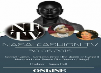 Nasai Forna and Ise Wurie Stevens brings you Nasia FashionTv Live weekly programme Nasai Forna and Ise Wurie Stevens brings you Nasia FashionTv Live weekly programme