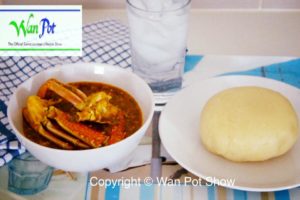 fufu and okra soup12