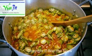 fufu and okra soup15