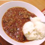 fufu and okra soup9