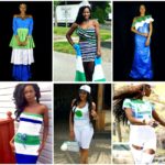 CELEBRATING SIERRA LEONE 56TH INDEPENDENCE 2017 – GREEN, WHITE AND BLUE FASHIONISTAS featured image