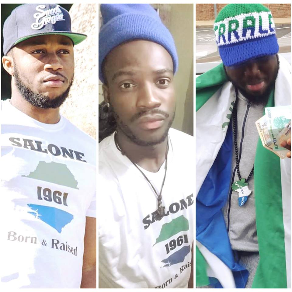 CELEBRATING SIERRA LEONE 56TH INDEPENDENCE 2017 - GREEN, WHITE AND BLUE FASHIONISTAS