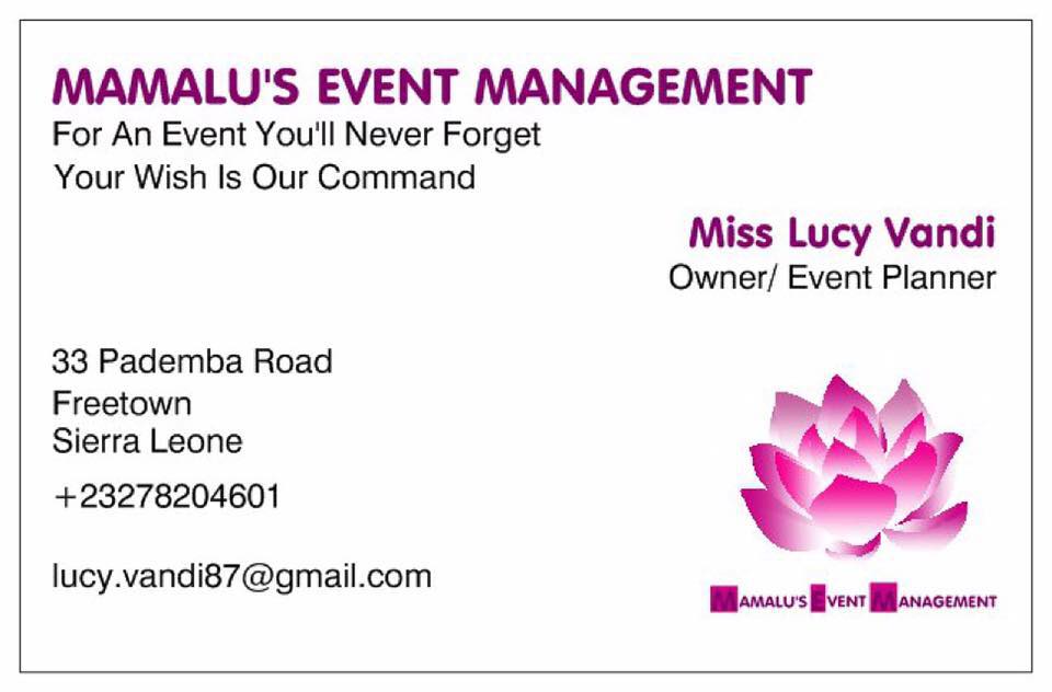 INTERVIEW WITH LUCY VANDI: CEO AND EVENT PLANNER FOR MAMALU'S EVENT MANAGEMENT AND DECORATIONS