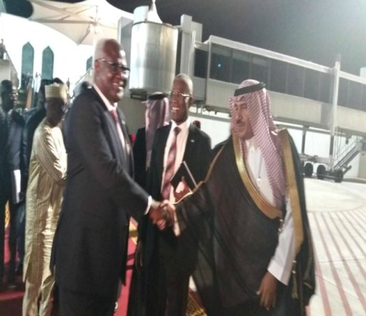 PRESIDENT KOROMA ENDS OFFICIAL VISIT TO SAUDI ARABIA PRESIDENT KOROMA ENDS OFFICIAL VISIT TO SAUDI ARABIA