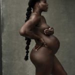 Pregnant Serena Williams posed naked on the cover of Vanity Fair magazine