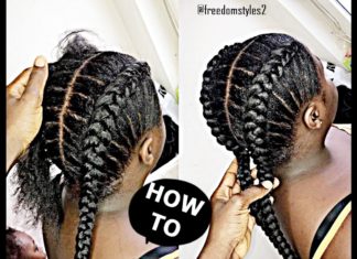 How To Cornrow For BEGINNERS / NEW METHOD
