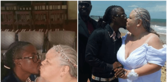 Sierra Leone musician Blazer Blaze Joeblaze got married to an older white woman Sierra Leone musician Blazer Blaze Joeblaze got married to an older white woman