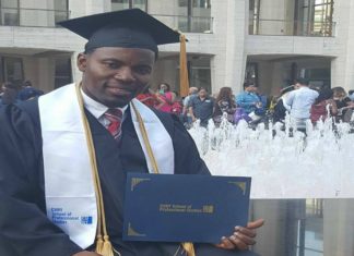 Daddy Saj completes his second degree in the United States