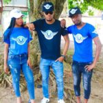i rep salone colored t shirt group