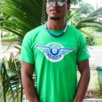 i rep salone colored t shirt green
