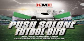 KME SUPPORTS THE SIERRA LEONE PREMIER LEAGUE WITH A DOPE SONG