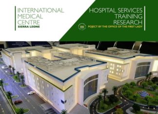 FIRST LADY UNVEIL INTERNATIONAL MEDICAL CENTRE