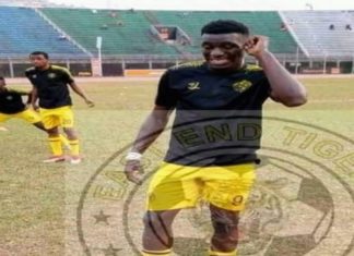 BIG FIGHT FOR TIGERS GOAL MACHINE “Baimba Sesay” BIG FIGHT FOR TIGERS GOAL MACHINE "Baimba Sesay"