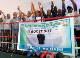 Sierra Leone Boxing Association (SLBA) Boxing Gym Uplifted Sierra Leone Boxing Association (SLBA) Boxing Gym Uplifted