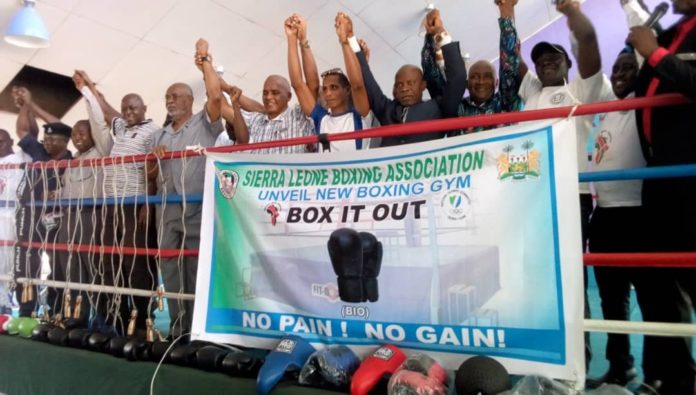 Sierra Leone Boxing Association (SLBA) Boxing Gym Uplifted