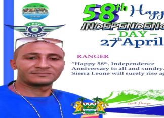 Sierra Leone At 58th Independence Anniversary by Ranger Sierra Leone At 58th Independence Anniversary by Ranger