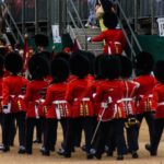 Trooping the Colour at Horse Guards Parade, St James Park