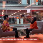 frist lady interview london