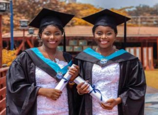 Congratulations to the Dabor Twins on your graduation