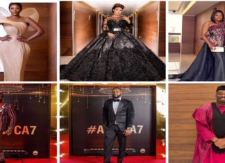 Fashionistas at this year’s AMVCA Awards 2020 in Nigeria