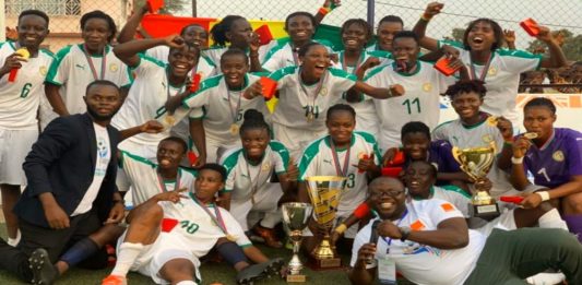 Senegal crowned Champions of the 2020 WAFU Zone A Female Tournament in Sierra Leone