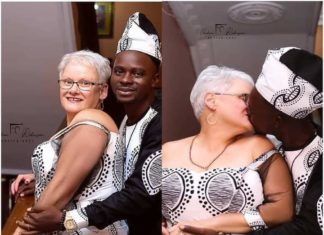 Young African boys marrying older white women all in the name of better life