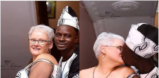 Young African boys marrying older white women all in the name of better life