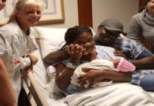 Mercy Johnson’s husband debunked viral news of baby No.4