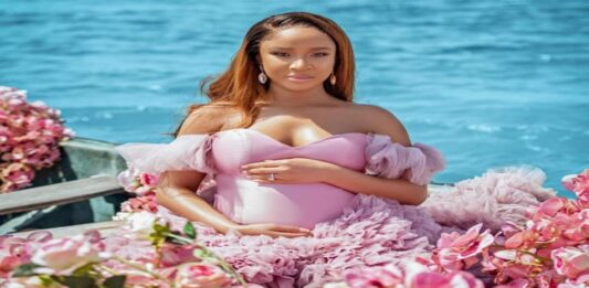 Adesua and Banky W welcome their son, baby Zaiah