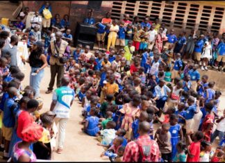 African Child’s Day donation from the Sierra Leone Producer’s Guild
