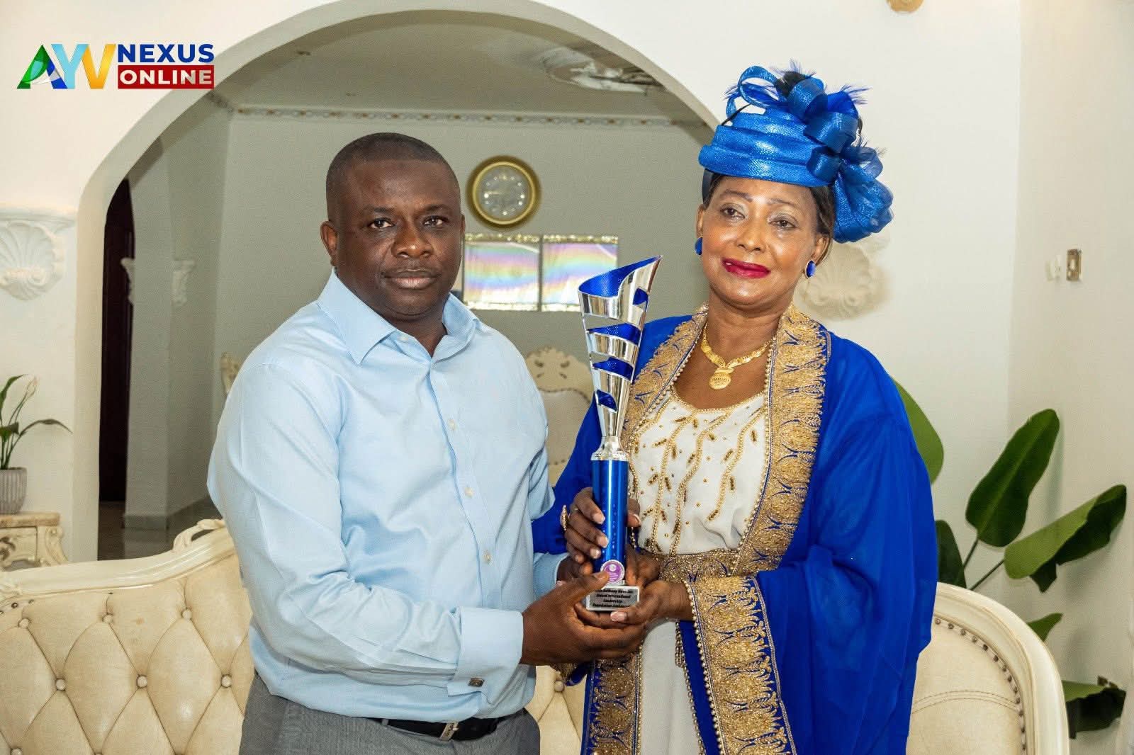 Anthony Navo Receives Global Leadership Award